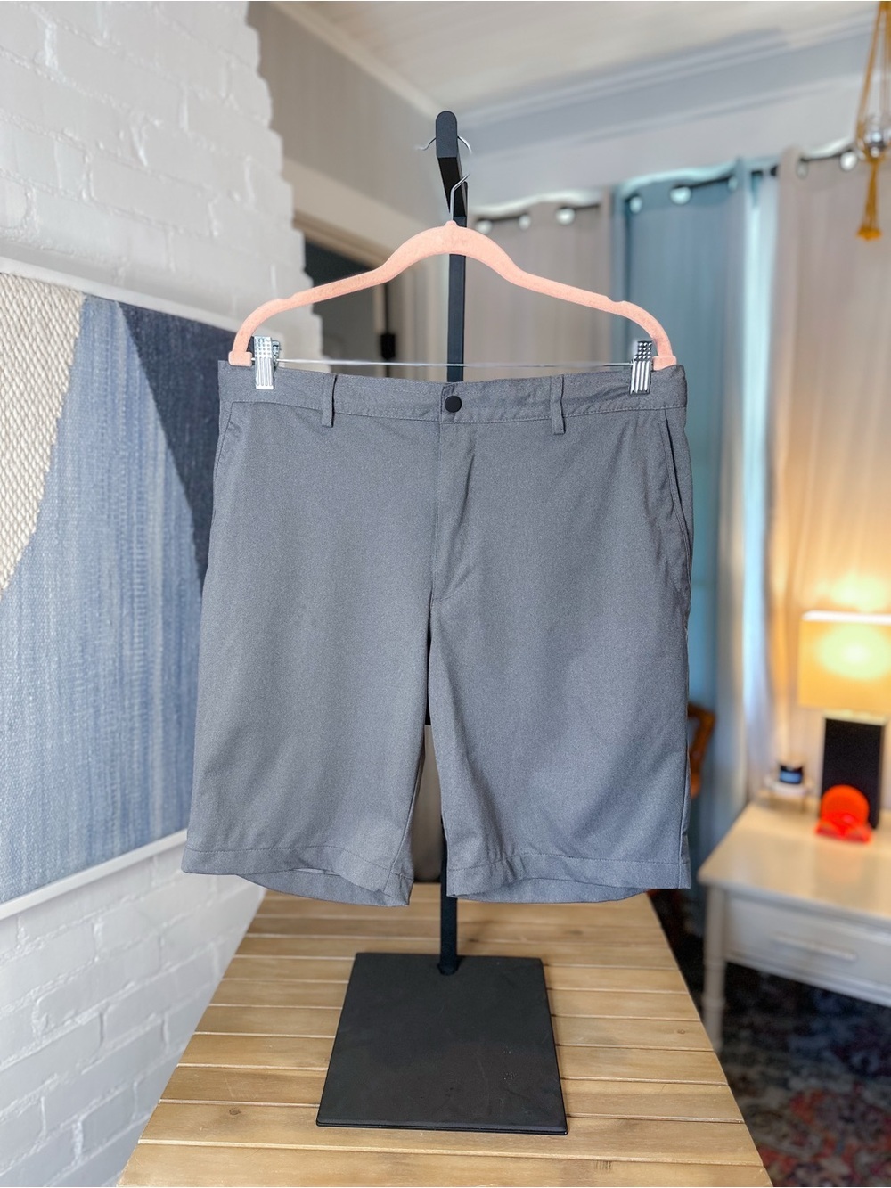 Kenneth Cole aWEARness SlimFit Grey Shorts